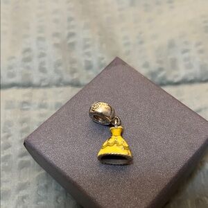 Pandora disney belle Yellow Dress Charm